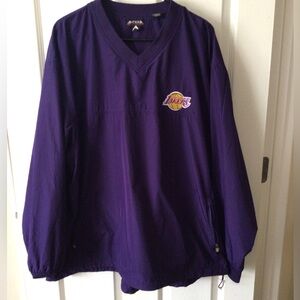 Vintage LA Lakers pullover jacket. Sz XXL